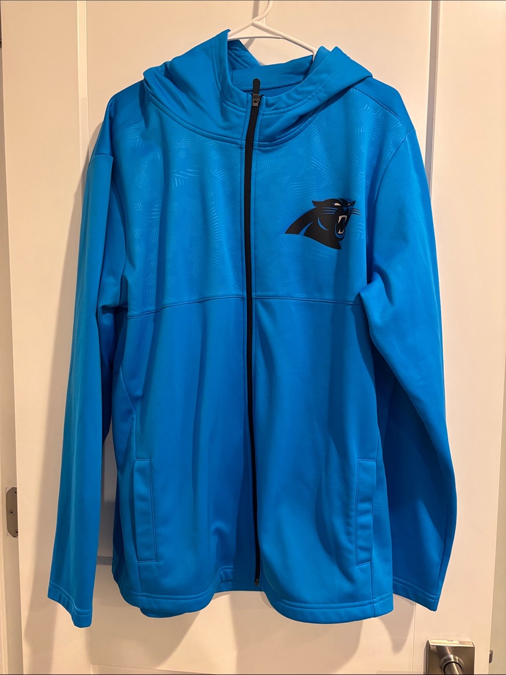 Carolina Panthers Women’s Full Zip Hooded Jacket with Pockets XL
